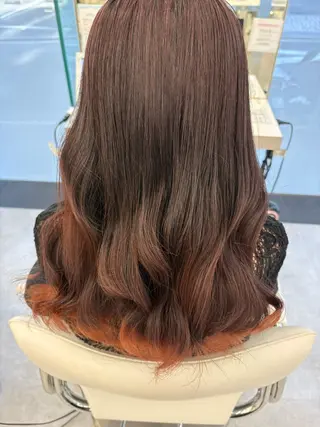 ロング カラー 透明感/韓国風 🇰🇷RYUKIのヘアスタイル