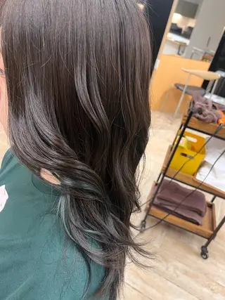 ロング カラー LUVISM万代 佐藤里咲/新潟万代のヘアスタイル