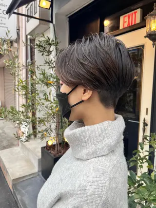 ショート SALOWIN神戸三宮店所属・【美髪を叶える】中谷 彰宏（アキ)のヘアスタイル