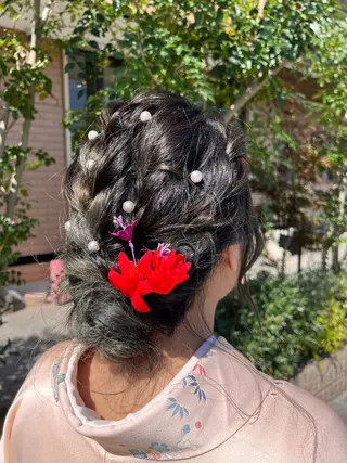 ロング biss所属・真 帆のヘアスタイル