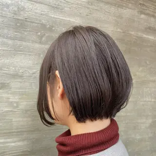 ショート カラー 暗髪/艶髪/Ono .のヘアスタイル