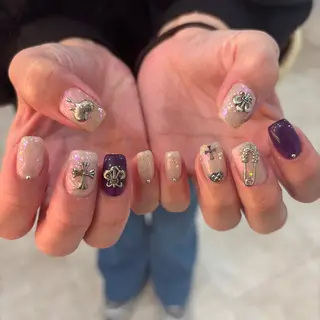 ネイル 栗田 ゆう子のネイルデザイン