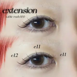 マツエク・マツパ MELL KONATSUのマツエク・マツパデザイン