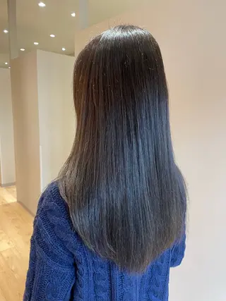 カラー 黒島優香🦋 /縮毛矯正/髪質改善のヘアスタイル