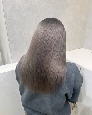 ロング カラー 韓国ヘア🇰🇷透明 感カラー/yui💞のヘアスタイル