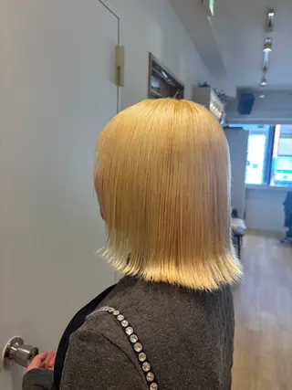 ミディアム カラー 新宿　副店長 新井彩斗のヘアスタイル