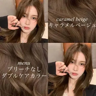 ロング カラー IVE所属・ブリーチなし🤍 渋谷／原島杏奈のヘアスタイル