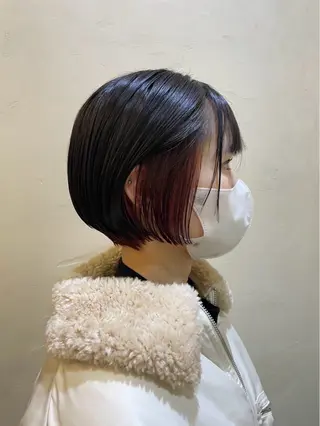 カラー 🧸秋田 百菜🧸のヘアスタイル