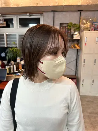 ショート C’LD hair  produce /シールドヘア所属・モテ髪/ボブ/ショー ト/アダチフウトのヘアスタイル