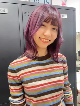 カラー 🌼ベージュ/暖色 🌼すずのヘアスタイル