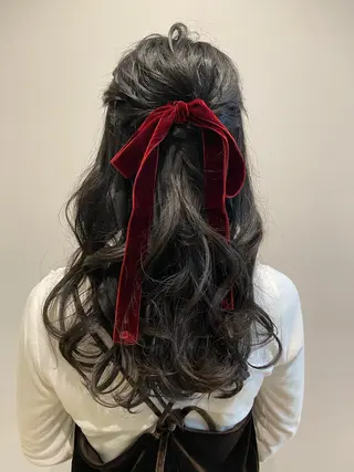 ロング ヘアアレンジ 艶髪🌿美髪 大塚礼乃【西荻窪】のヘアスタイル