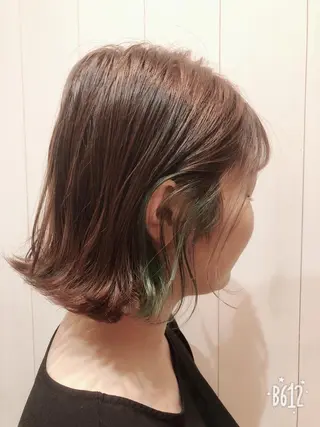 ショート カラー はだゆうき @hadadan08のヘアスタイル