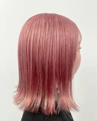 ミディアム カラー 笠原 健人のヘアスタイル