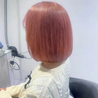 ショート カラー 🫧うる艶トレンド 🫧透明感カラーのヘアスタイル