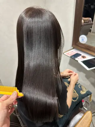 ロング 韓国風&髪質改善特化 ✂️MISAKI✂️のヘアスタイル