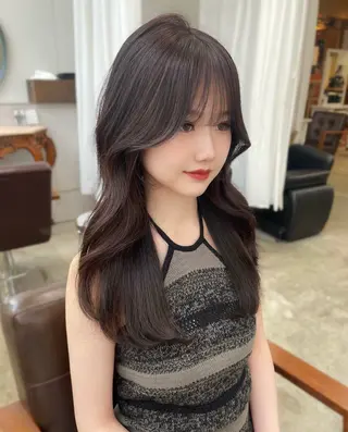 セミロング ショート/レイヤー カット/ミサキ💐のヘアスタイル