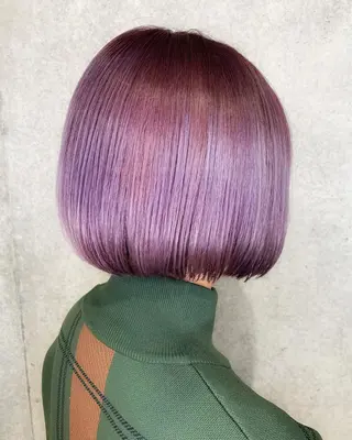 ショート カラー 🌈艶ハイトーン🌈 心を込めます🤝涼介のヘアスタイル