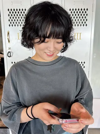 ショート 透明感カラー 暖色shihoのヘアスタイル