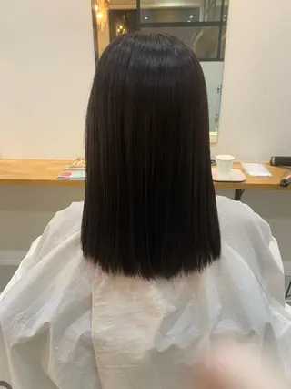ミディアム カラー kanon hair所属・新木 愛花のヘアスタイル