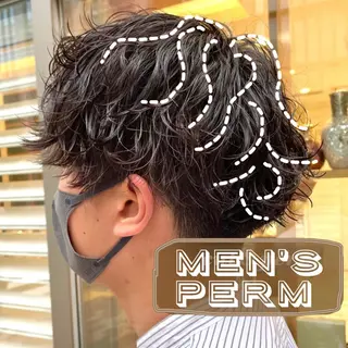 パーマ メンズ ヘアアレンジ 🌿あがりれいなのその他イメージ
