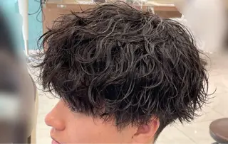 パーマ メンズ 👑駅近メンズサロン パーマ特化北千住👑のヘアスタイル
