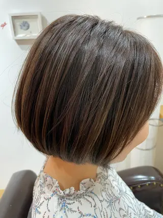 ミディアム 齋藤 巧のヘアスタイル