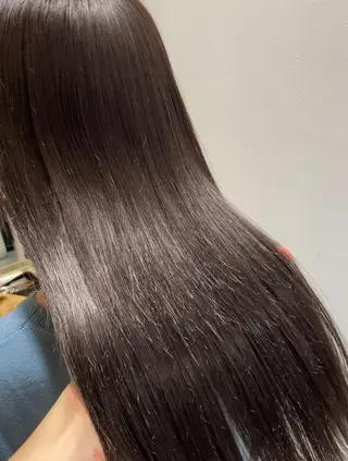 セミロング カラー 佐藤 悠衣/透明感 カラー/似合わせ前髪のヘアスタイル