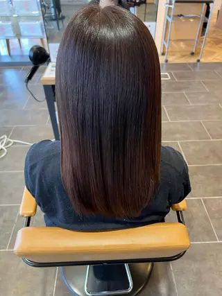 ロング カラー ツヤ髪の匠/髪質改善 山本晃太のヘアスタイル