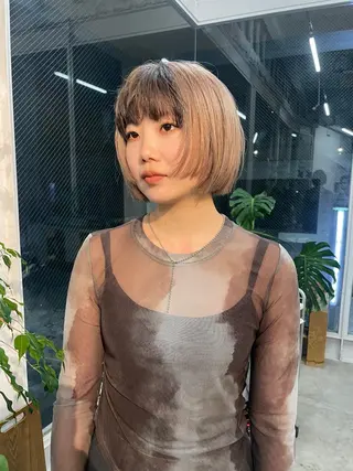 ショート 上目黒美容室所属・中山 由依子の眉毛・アイブロウイメージ