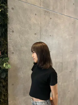 ミディアム カラー morrow by suntown所属・💙AKANE ハイトーン特化💙のヘアスタイル