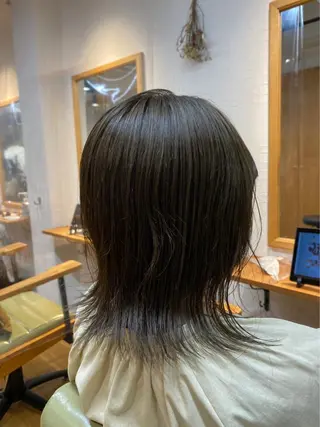 ミディアム カラー ショート🌼パーマ 本間正子のヘアスタイル