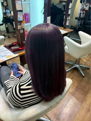 セミロング カラー 🌸塩谷 桜🌸のヘアスタイル