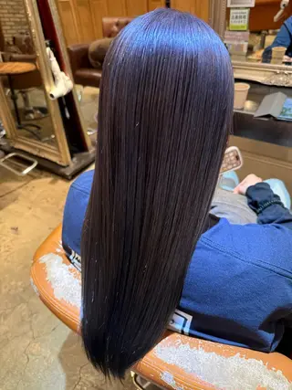 ロング 韓国ヘア/レイヤー/ 前髪/髪質改善/石川のヘアスタイル