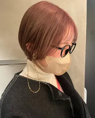 ショート カラー classic 新横浜所属・大人girly🛋️ 🤍yukakoのヘアスタイル