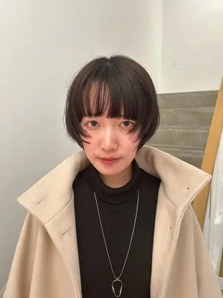 ショート e･n･u烏丸所属・やまのうち もえのヘアスタイル