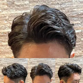 パーマ メンズ ヘアモードキクチ銀座店所属・💈藤崎 虎之介💈のヘアスタイル