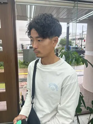 ショート パーマ メンズ メンズパーマの達人 /タカシマ　ダイスケのヘアスタイル