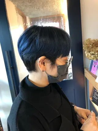ショート カラー LaciTa hair design所属・吉村 萌のヘアスタイル