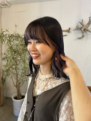 ミディアム Seaby / 木上 綾菜のヘアスタイル