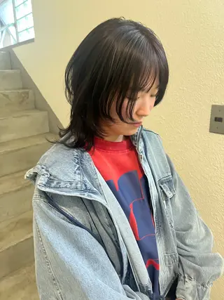 ミディアム SIKI yuuna レイヤーカット🪽のヘアスタイル