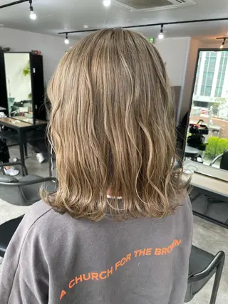 ショート カラー パーマ ヘアアレンジ メンズ キッズ ネイル マツエク・マツパ カラー特化サロン Eir心斎橋のヘアスタイル