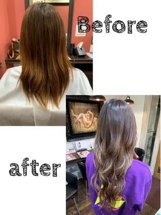 ロング 奥村 卓也のヘアスタイル