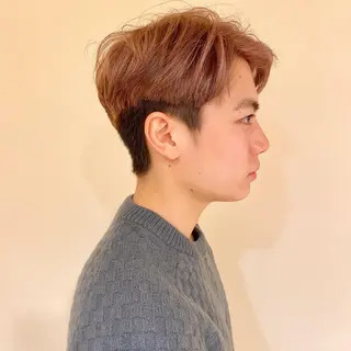 カラー メンズ コマツリサ ROCCO eastのヘアスタイル
