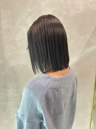 カラー ウルフ.クロスパーマ 🖤RYOKAのヘアスタイル