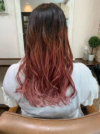 ロング カラー est hair Ameri 松戸西口店所属・est  店長 ✂︎高橋✂︎のヘアスタイル