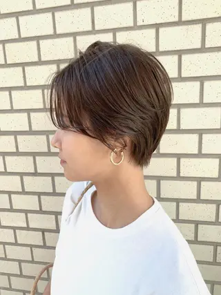 ショート カラー circus by KENJE 町田店のヘアスタイル