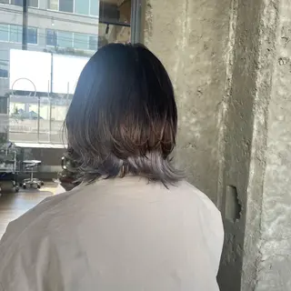 ミディアム SOU所属・ふるかわ れなのヘアスタイル