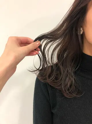 ロング カラー GLROW haruhiのヘアスタイル