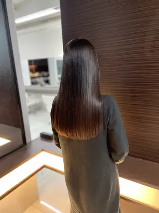 セミロング カラー BOOTH share saron所属・今井 勝也のヘアスタイル