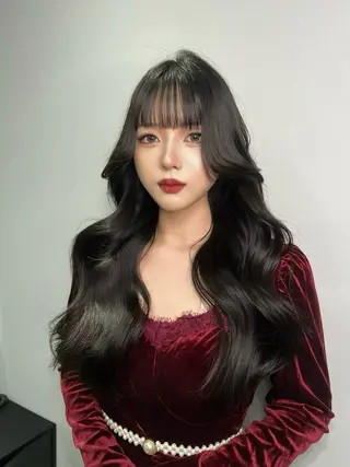 ロング カラー etora 渋谷所属・ワンホンヘア🇨🇳 髪質改善/itaruのヘアスタイル